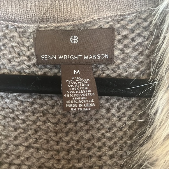 Faux Fur Sweater Vest - Picture 2 of 3